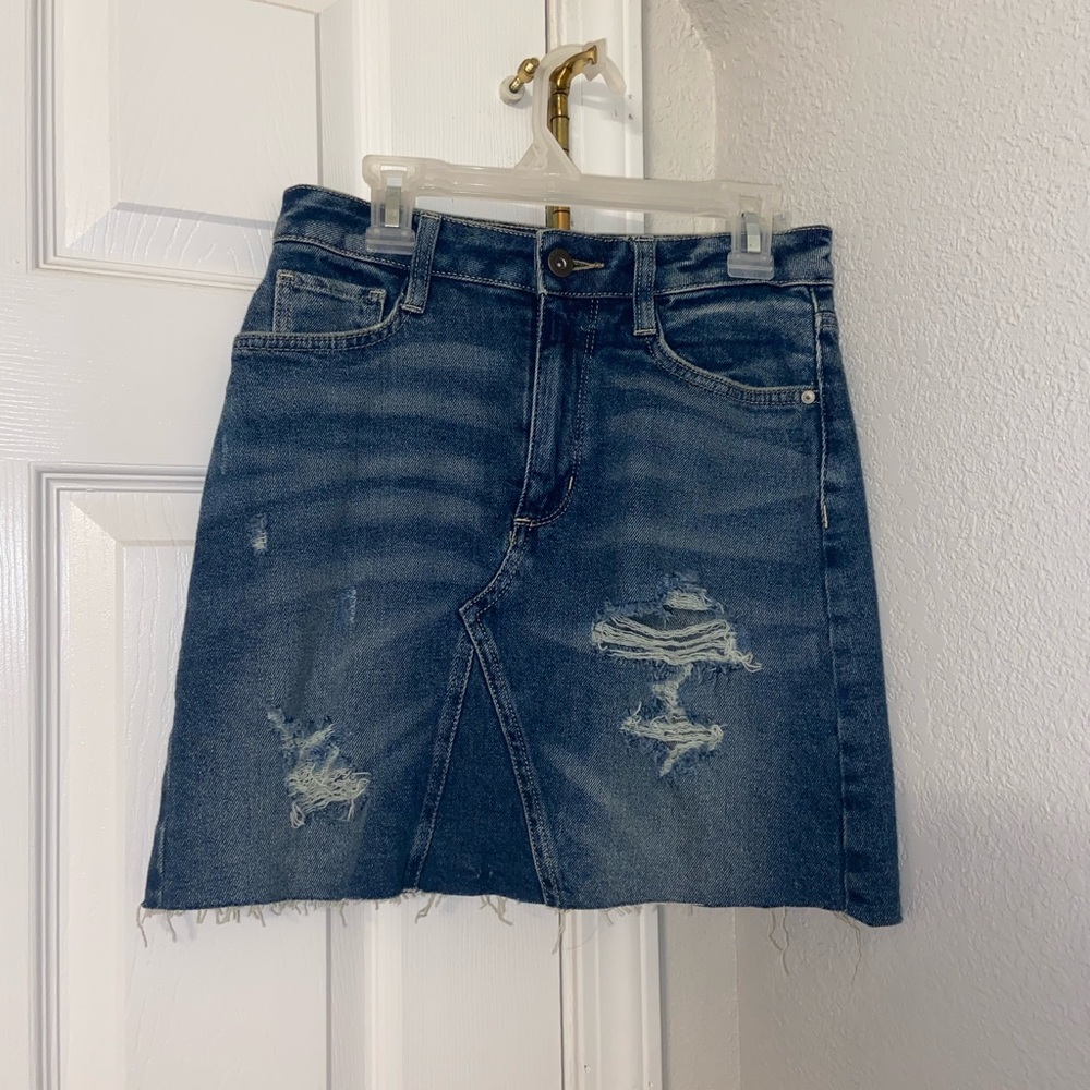 Blue Jean Skirt